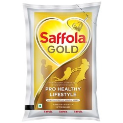 Saffola Gold - Pro Healthy Lifestyle Edible Oil, 1 L Pouch
