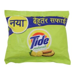 Tide Naturals Detergent Powder - Lemon & Chandan, 500 g