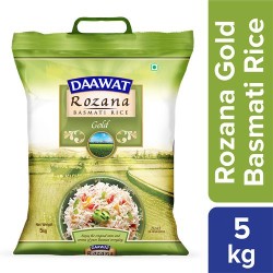 Daawat Basmati Rice - Rozana Gold, 5 kg Pouch
