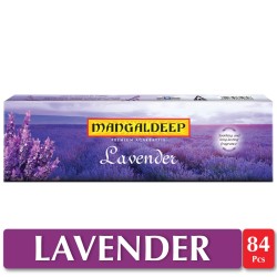 Mangaldeep Agarbatti - 84 Sticks (Lavender)
