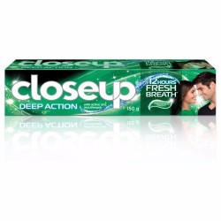 Close Up Active zinc Menthol Chill Toothpaste, 150 g