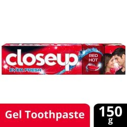 Close Up Ever Fresh Red Hot Gel Toothpaste, 150 g