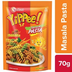 Sunfeast Yippee Tricolor Pasta - Masala, 70 g Pouch