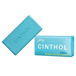 Cinthol Deodorant Soap - Cool, 100 g pack of 4