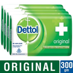 Dettol Original Germ Protection Bathing Soap, 75 g (Pack Of 4)