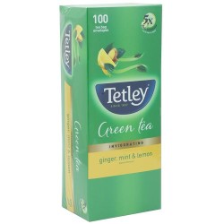 Tetley Green Tea - Ginger, Mint & Lemon, 295 g