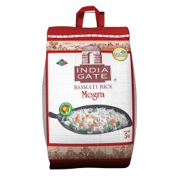 India Gate Basmati Rice - Mogra/Broken, 5 kg Bag