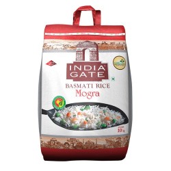 India Gate Basmati Rice - Mogra/Broken, 10 kg Bag