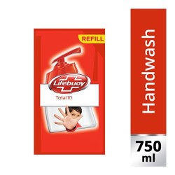 Lifebuoy Hand Wash - Total 10 Activ Naturol, 750 ml